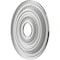 Ekena Millwork Cole PVC Medallion (Canopies up to 4 1/2"), 16"OD x 3 1/2"ID x 1"P, Universal Metallic Rustic Mist CMP16COERU - alternate 3